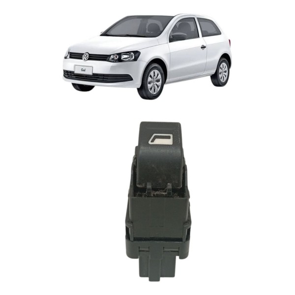 Botão Vidro Eletrico Traseiro Esquerda Volkswagen Gol 2014