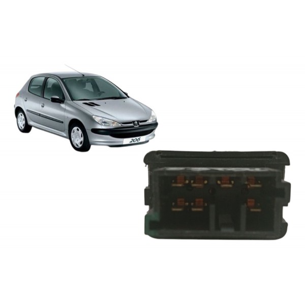 Botão Vidro Eletrico Traseiro Direito Volkswagen Gol G5 2014