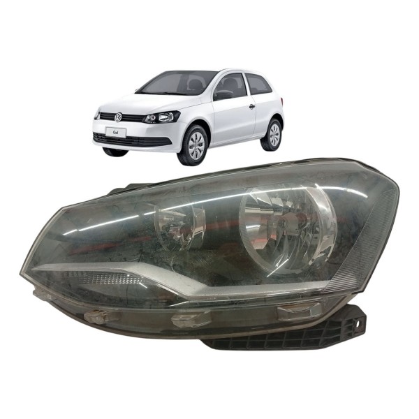 Farol Esquerdo Volkswagen Gol G5 G6 2014 2015