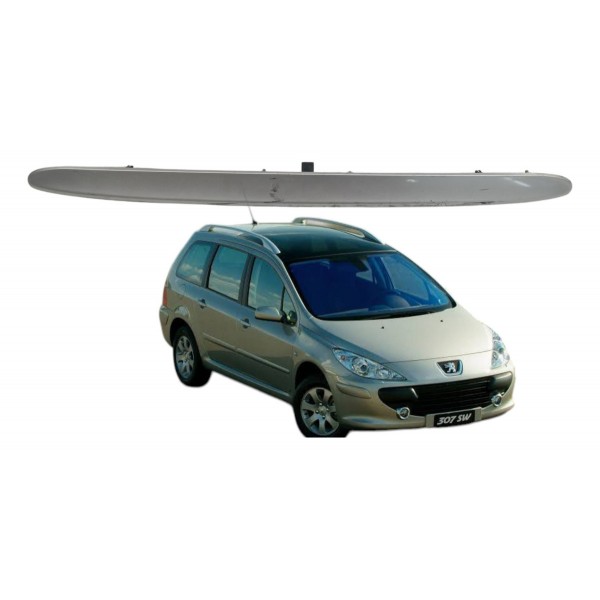 Friso Luz Placa Tampa Traseira Peugeot 307 2004 2005 2006