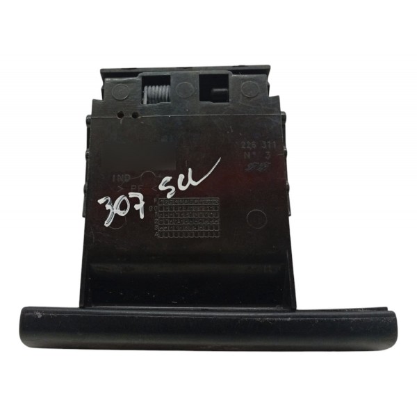 Moldura Cinzeiro Porta Objetos Peugeot 307 2004 2005 2006