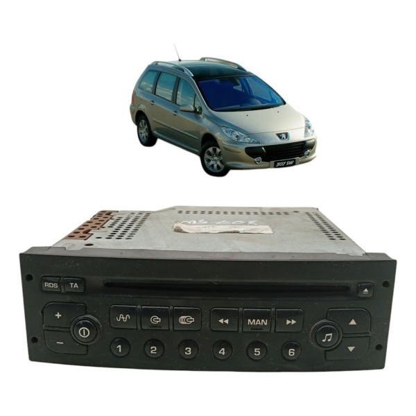 Radio Cd Player Original Peugeot 307 2004 2005 2006