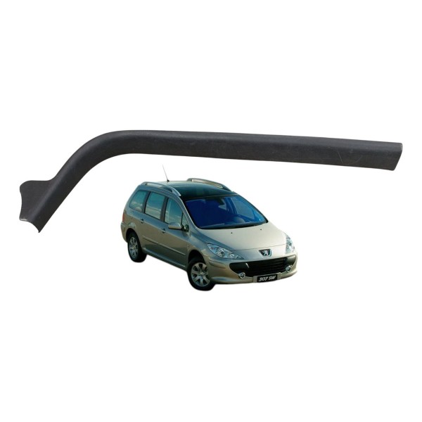Moldura Soleira Dianteira Esquerda Peugeot 307 2004 2005
