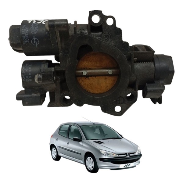 Tbi Corpo Borboleta Peugeot 206 1.4 2003 2004 2005