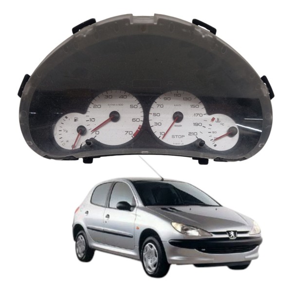Painel Instrumentos Peugeot 206 1.4 2003 2004 2005