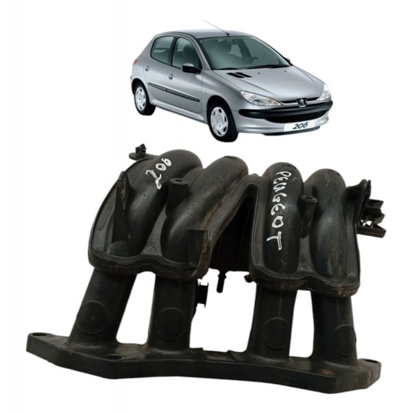 Coletor Admissão Peugeot 206 1.4 2003 2004 2005