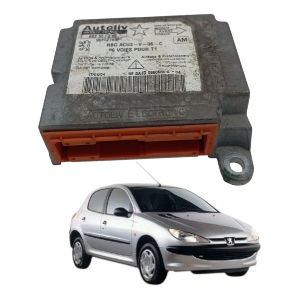 Módulo Central Airbag Peugeot 206 1.4 2003 2004 2005
