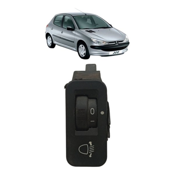Botão Regulagem Farol Peugeot 206 1.4 2003 2004 2005