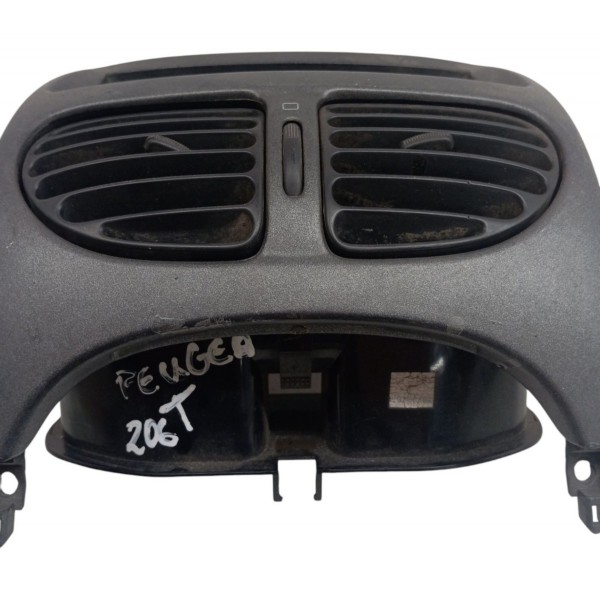 Moldura Painel Central Difusor Ar Peugeot 206 1.4 2004 2005