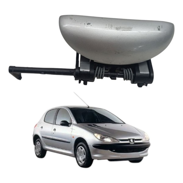 Maçaneta Externa Dianteira Esquerda Peugeot 206 2004 2005
