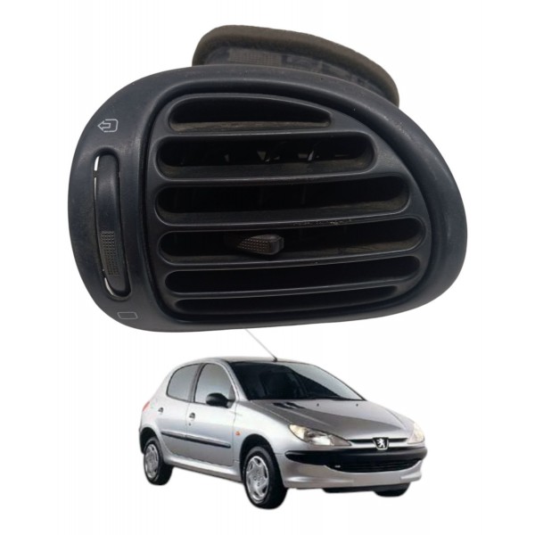 Difusor Ar Lateral Esquerdo Peugeot 206 2003 2004 2005