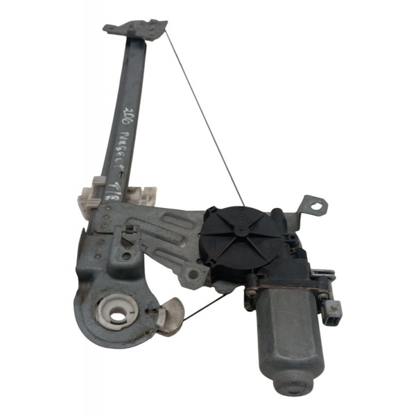 Máquina Vidro Traseiro Esquerdo Peugeot 206 2004 2005 2006