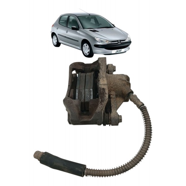 Pinça Freio Dianteira Direita Peugeot 206 1.4 2003 2004 2005