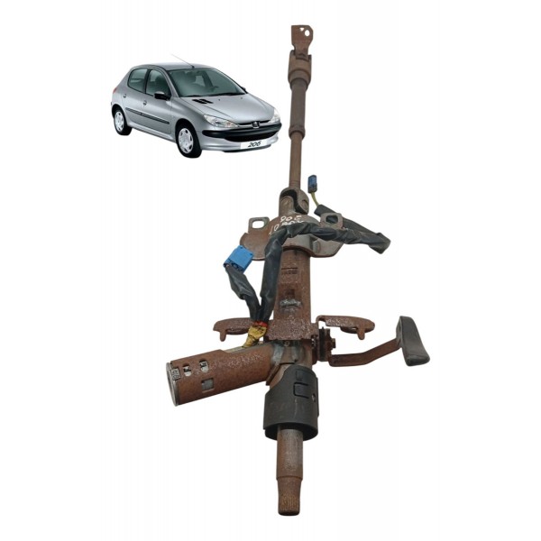Coluna Direção Peugeot 206 1.4 2003 2004 2005