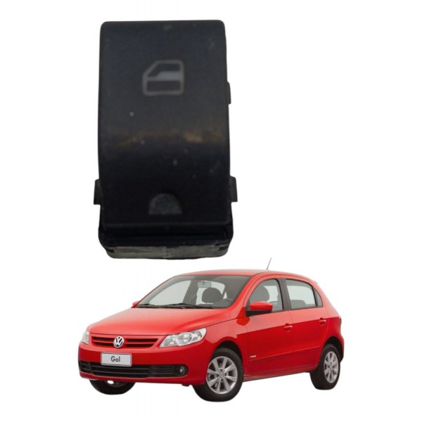 Botão Vidro Elétrico Traseiro Direito Volkswagen Gol G6 2014
