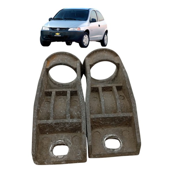 Par Braço Suporte Radiador Chevrolet Celta 2005 2006