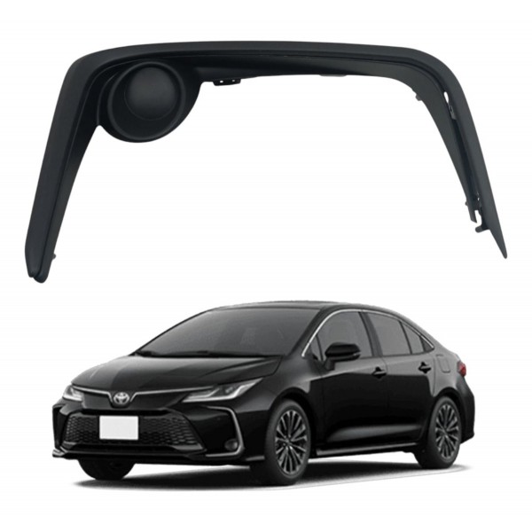 Moldura Farol Milha S/furo Direito Toyota Corolla 2022