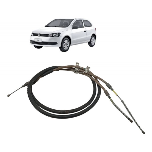 Par Cabo Freio Mão Volkswagen Gol G5 G6 2014 2015