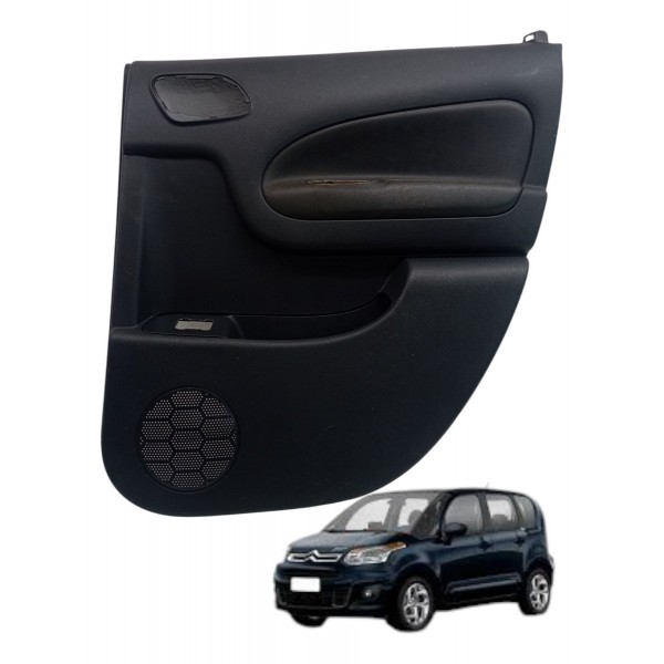 Forro Porta Traseira Direito Citroen C3 Picasso 2011 2012