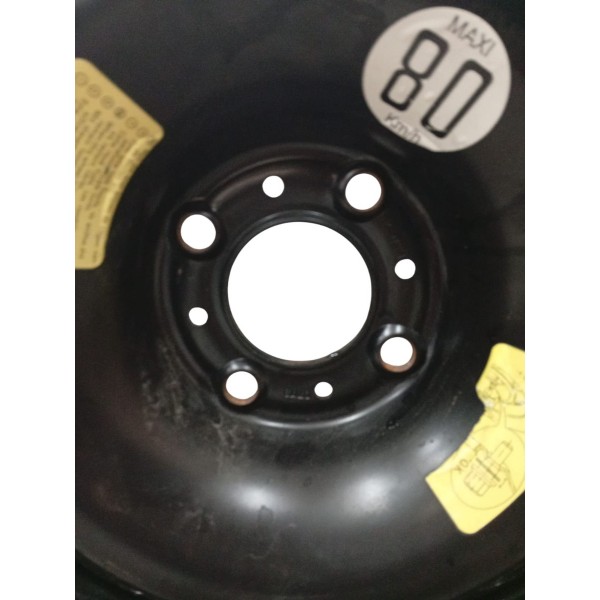 Roda Estepe Aro 16 Pneu 205/55/16  Peugeot 308 408 2013 2014