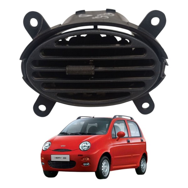 Difusor Ar Direito Painel Chery Qq 1.1 2012