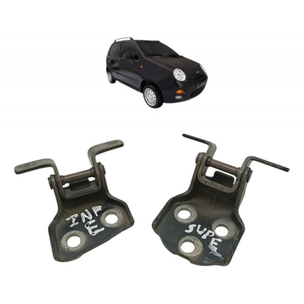 Dobradiça Porta Dianteira Esquerda Chery Qq 1.1 2012