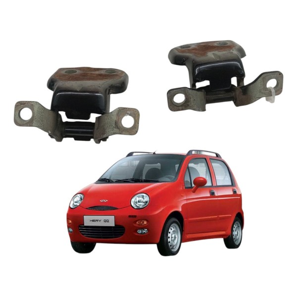 Dobradiça Porta Traseira Esquerda Chery Qq 1.1 2012