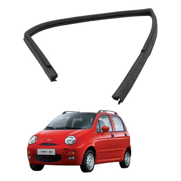 Borracha Vedação Porta Traseira Esquerda Chery Qq 2012