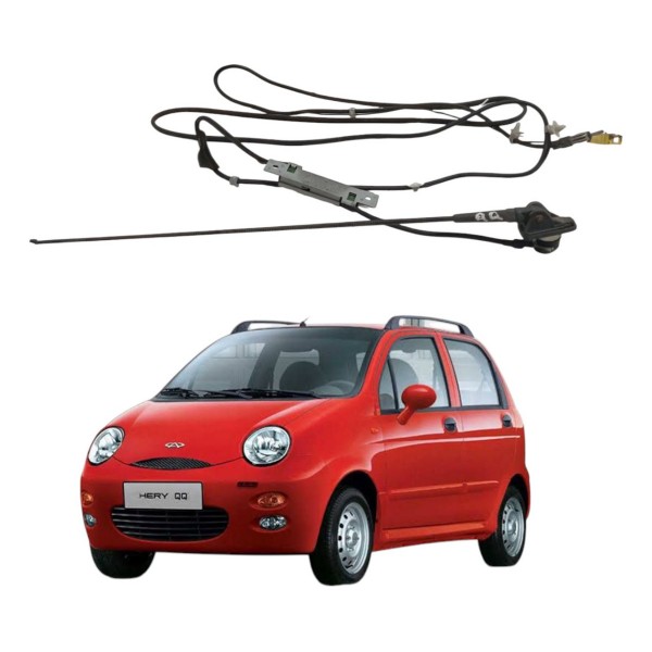 Antena Teto Chicote Chery Qq  1.1 2012