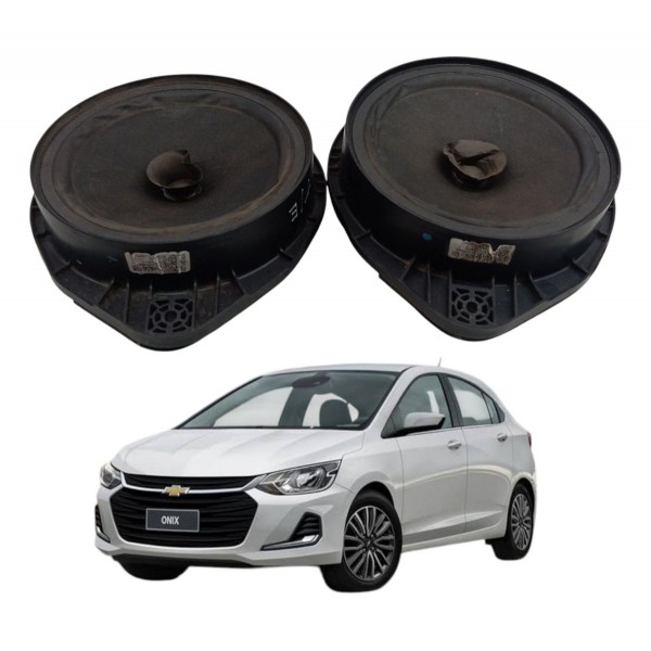 Par Auto Falante Traseiro Chevrolet Onix 2020 2021 20222