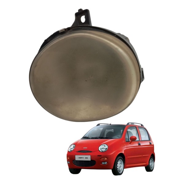 Farol Lado Esquerdo Chery Qq 1.1 2012 Detalhe