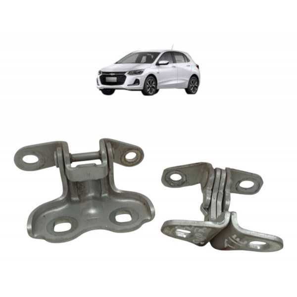 Dobradiça Porta Traseira Esquerda  Chevrolet Onix 2020 2021