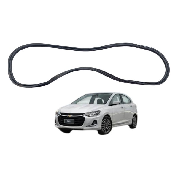 Borracha Vedação Porta Malas Chevrolet Onix 2020 2021