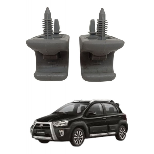 Suporte Presilha Quebra Sol Toyota Etios 2015 2016