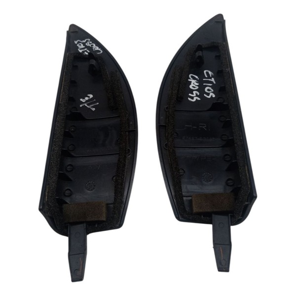 Par Acabamento Interno Porta Traseira Toyota Etios 2015 2016