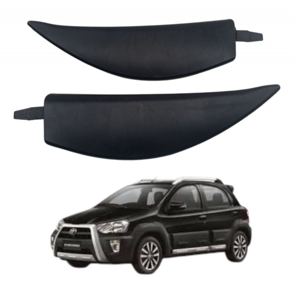 Par Acabamento Interno Porta Traseira Toyota Etios 2015 2016