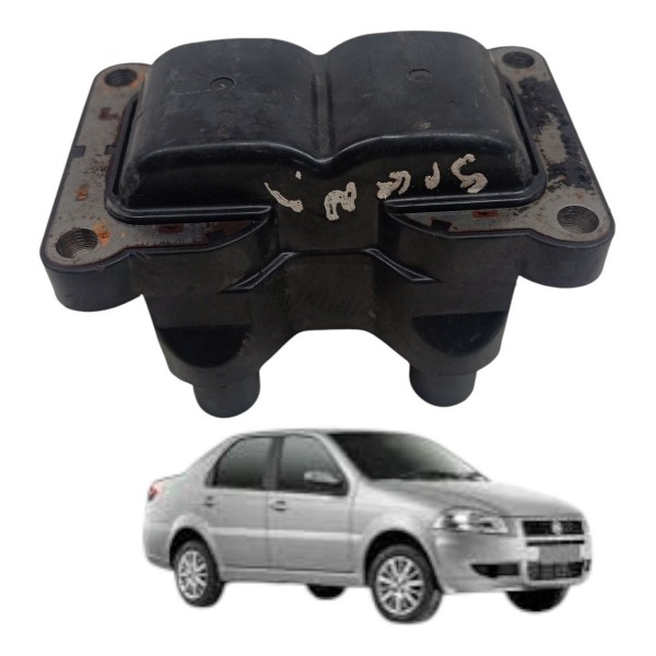 Bobina Ignição Fiat Pálio Siena 1.0 8v 2009 2010