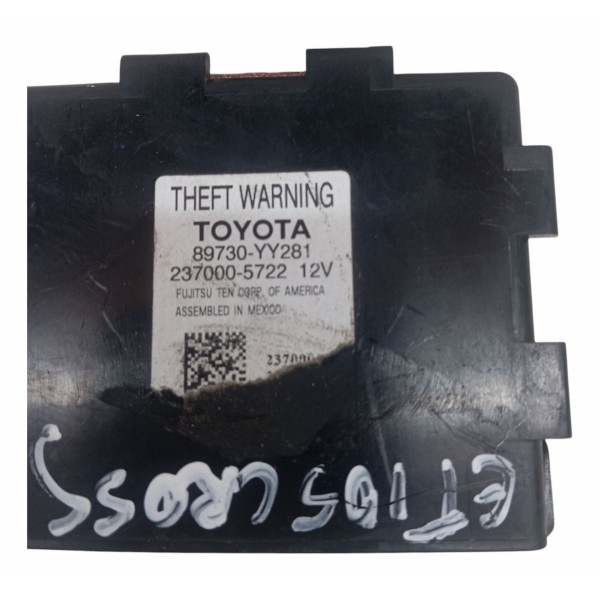 Modulo Alarme Toyota Etios 2015 2016