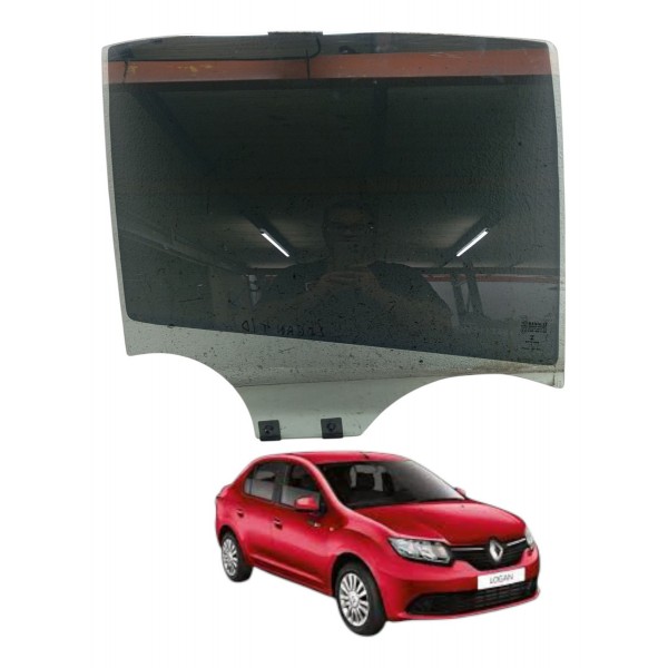 Vidro Porta Traseira Direita Renault Logan 2016 2017 2018