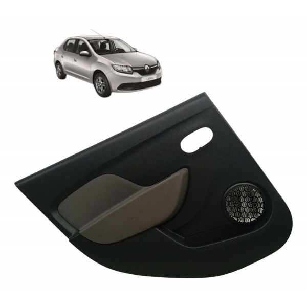 Forro Porta Traseiro Esquerdo Renault Logan 2016 2017 2018