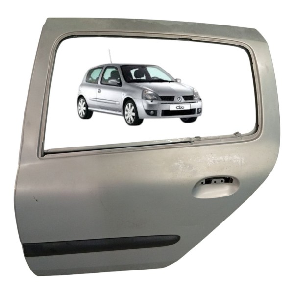 Porta Traseira Esquerda Renault Clio 2003 2004 2005