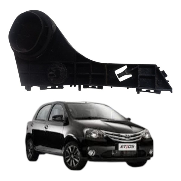 Guia Parachoque Traseiro Direito Toyota Etios 2015 2016