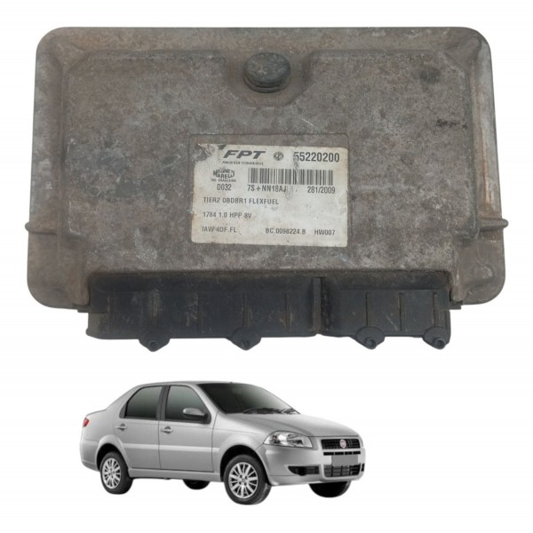 Modulo Injeção Fiat Siena 1.0 8v Flex 2009 2010