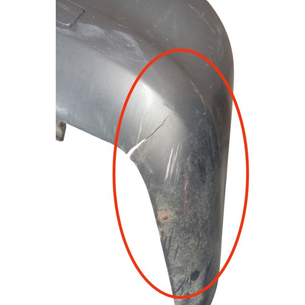 Parachoque Traseiro Renault Clio Sedan 2007 2008 Detalhe