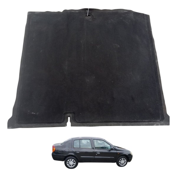 Forro Porta Malas Renault Clio Sedan 2007 2008