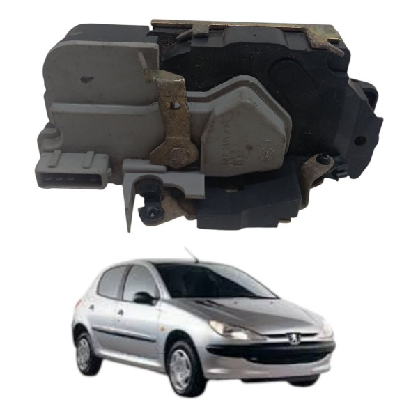 Fechadura Traseira Esquerda Peugeot 206 2004 2005 2006