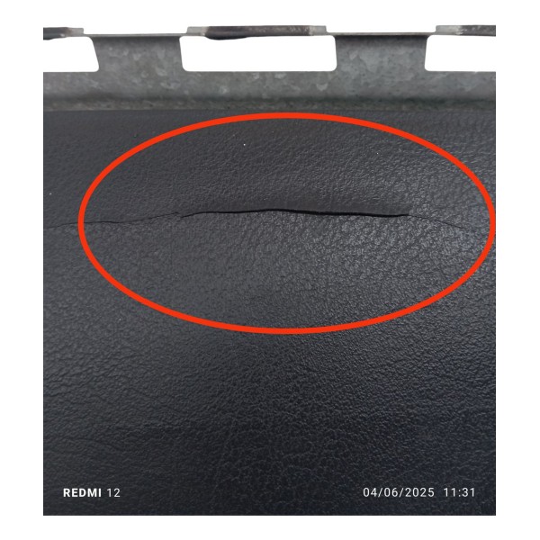 Bolsa Painel Airbag Renault Clio 2007 2008 Detalhe