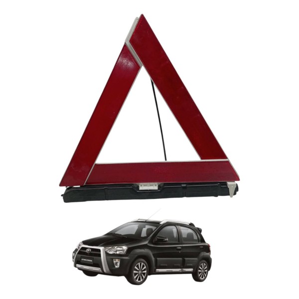 Triangulo Sinalização Toyota Etios 2015 2016