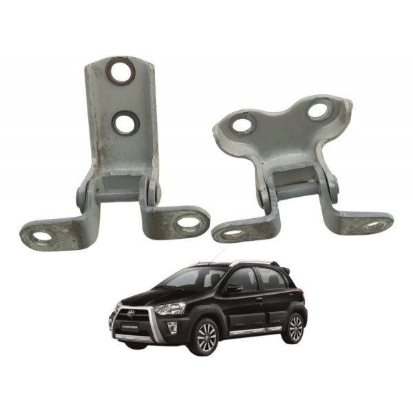 Dobradiça Porta Traseira Esquerda Toyota Etios 2015 2016