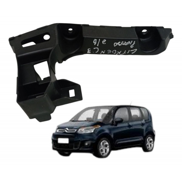 Suporte Guia Parachoque Direito Citroen C3 Picasso 2012